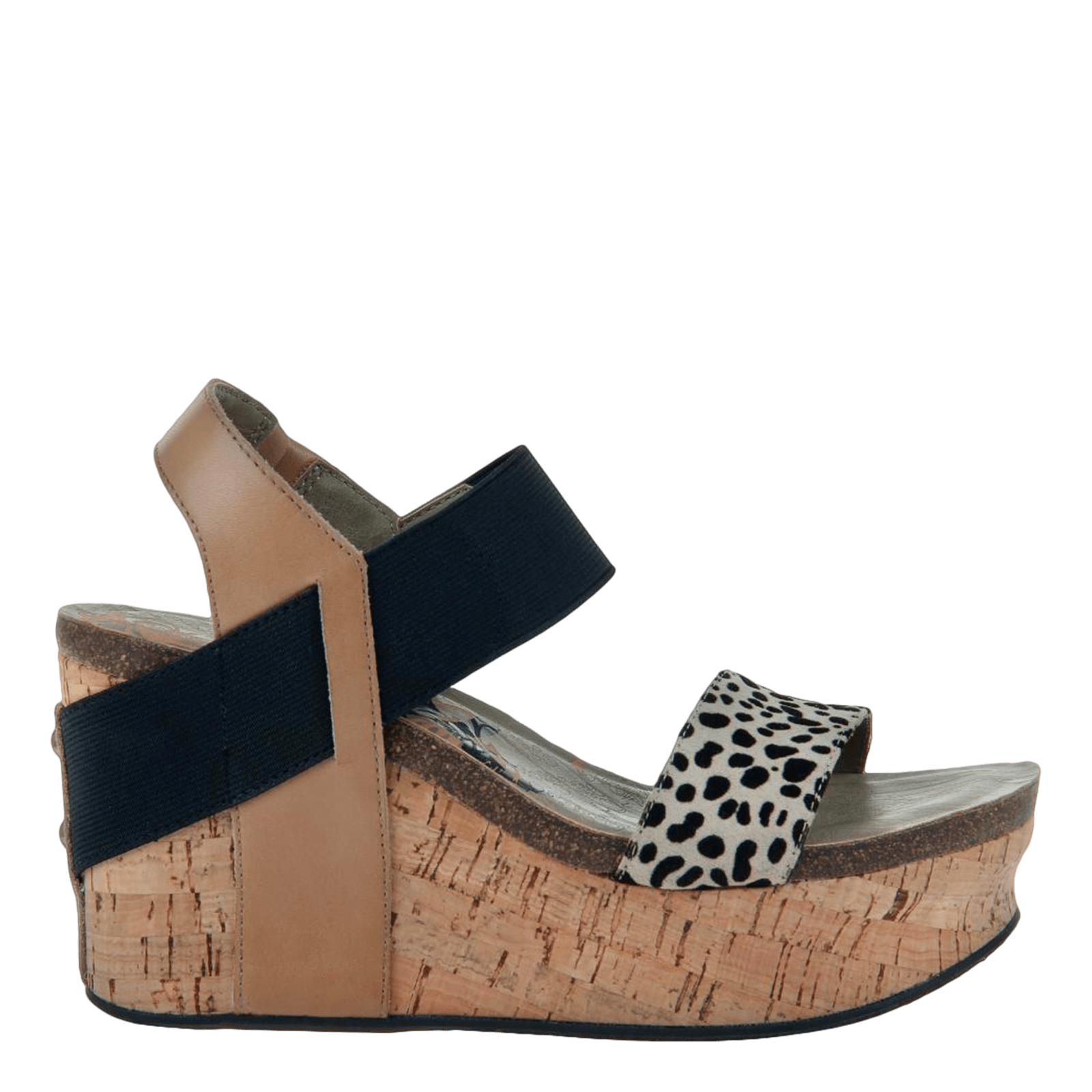 Otbt hot sale leopard wedges