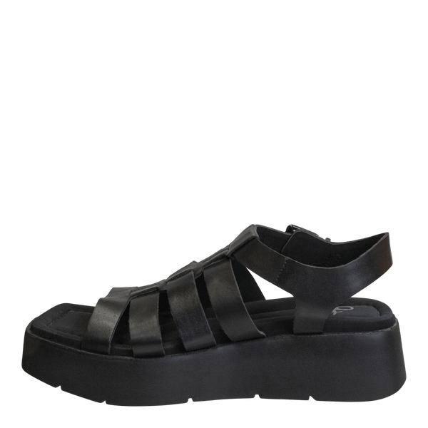 Mezlan Fisherman Sandal Black – C&E Fashions