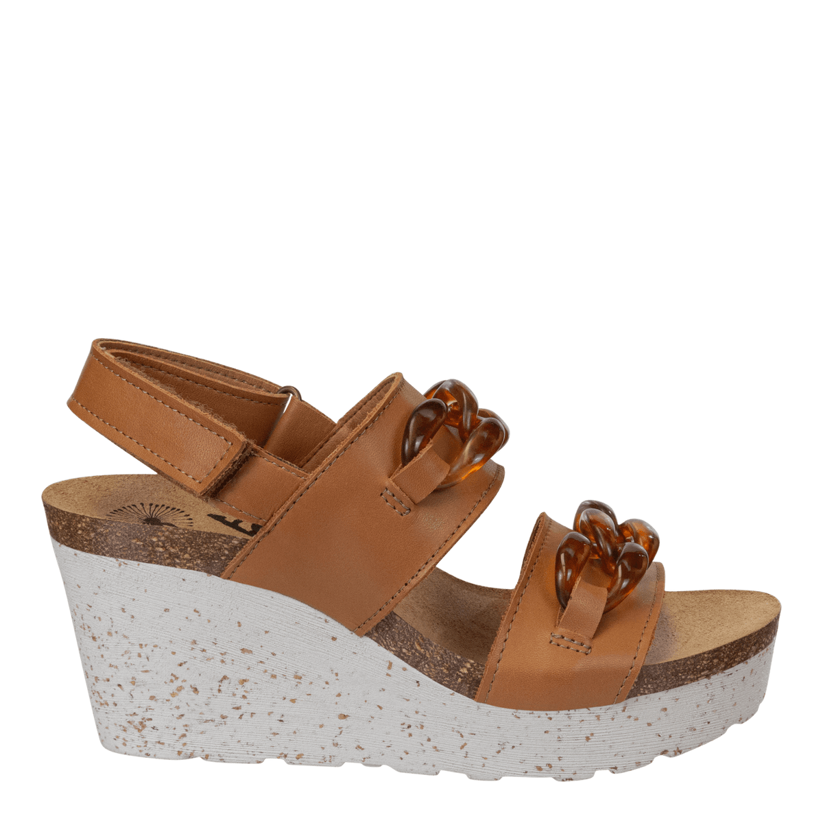 FAIR ISLE in CAMEL Wedge Sandals OTBT shoes